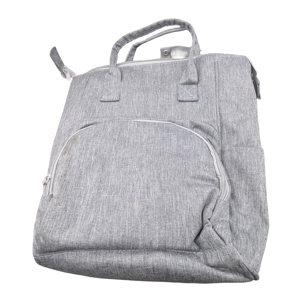 Enfamil Gray Diaper Bag Backpack Insulated Pocket Travel Baby Bag